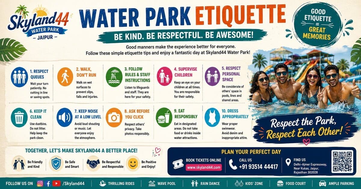 Water Park Etiquette Everyone Should Know
