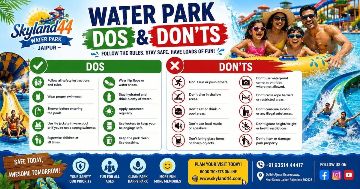 Water Park Do's and Don'ts: Essential Rules for a Safe & Fun Visit