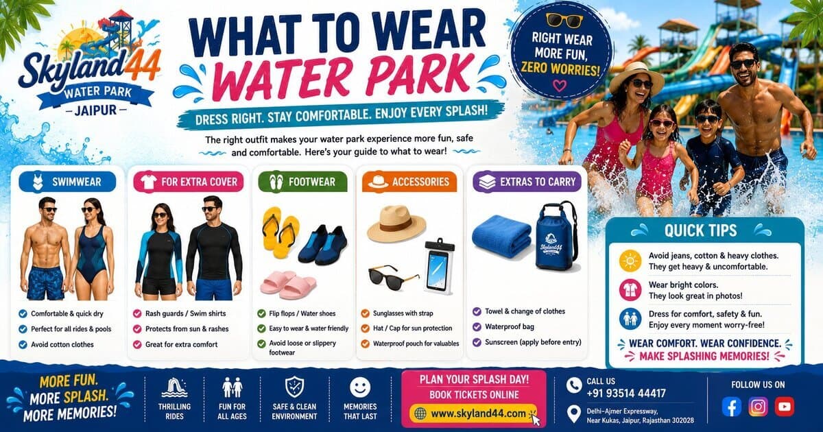 What to Wear at a Water Park: Complete Guide for Comfort, Safety & Fun